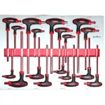 Kraft Müller KM‑9/7 werkplaatswagen – rood, 296 gereedschappen – Image 11