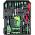 Caisse à outils 899 pièces avec Poignée pliante et télescopique – Image 11