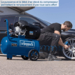 Scheppach HC53DC – Luchtcompressor 50L, 3 PK, 10 Bar, Dubbele Cilinder – Image 7